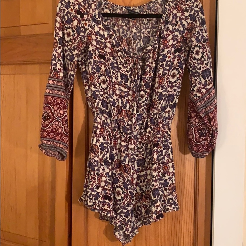 Multicolored romper